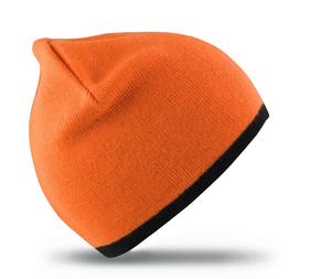 Result RC046 - Reversible fashion fit hat Bright Orange / Black