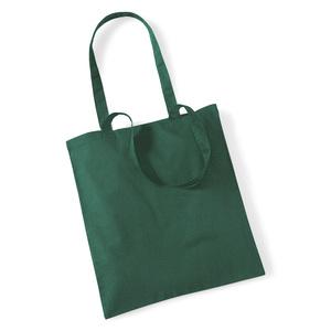 Westford Mill WM101 - Promo shoulder tote Bottle Green