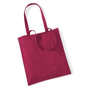 Westford Mill WM101 - Promo shoulder tote Cranberry