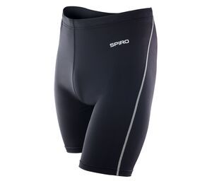 Spiro SP250 - Snabbtorkade sportshorts för män Black