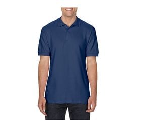 Gildan GN858 - Premium Cotton Double Piqué Polo Navy