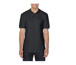 Gildan GN858 - Premium Cotton Double Piqué Polo Black