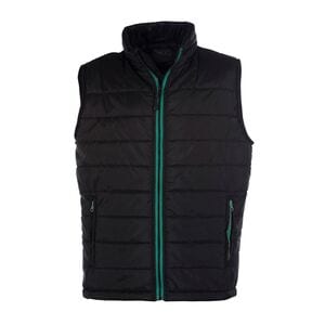 Pen Duick PK310 - Man's Down Jacket Ärmlös Vattenavvisande och vindtät Black/Kelly Green