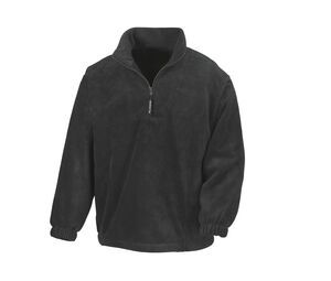 Result RS033 - Fleece med Dragkedja för män Black