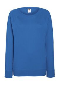 Fruit of the Loom SC361 - Lady-Fit Lightweight Raglan Sweat Royal Blue