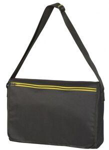 Black&Match BM902 - Messenger Bag Black/White