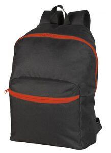 Black&Match BM903 - Daily Backpack Black/Orange
