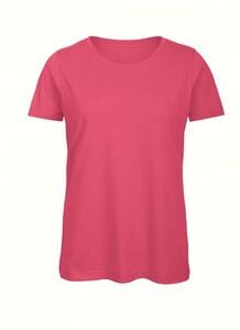 B&C BC043 - Ekologisk bomullst-shirt för kvinnor Fuchsia