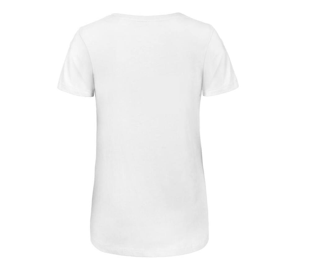 B&C BC058 - T-shirt med V-ringning, tri-blandning för kvinnor