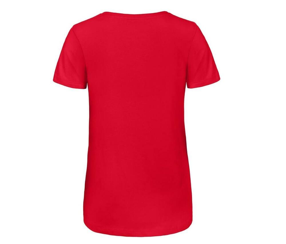 B&C BC058 - T-shirt med V-ringning, tri-blandning för kvinnor