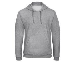 B&C ID203 - Huvtröja Heather Grey