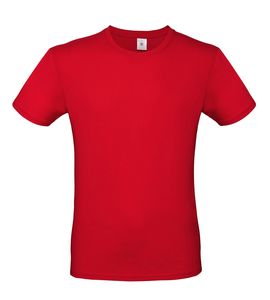 B&C BC01T - T-shirt herr 100% bomull Red