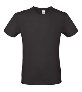 B&C BC01T - T-shirt herr 100% bomull Black
