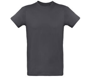 B&C BC048 - Ekologisk bomullst-shirt herr Dark Grey