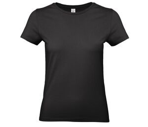 B&C BC04T - T-shirt Dam 100% bomull Black