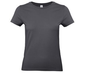B&C BC04T - T-shirt Dam 100% bomull Dark Grey
