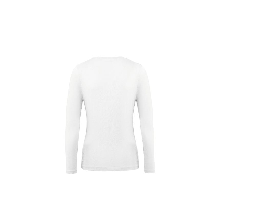 B&C BC071 - Långärmad T-shirt dam 100% ekologisk bomull