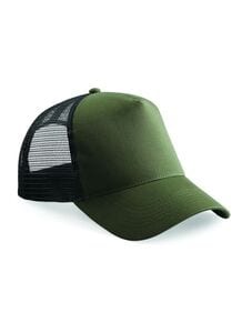 Beechfield BF640 - American Trucker Cap Olive/Black