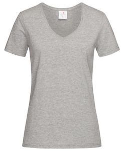 Stedman STE2700 - T-shirt V-Neck Classic-T SS for her Grey Heather