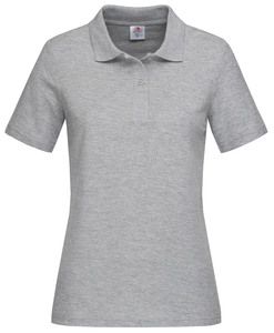 Stedman STE3100 - Polo SS for her Grey Heather