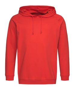 Stedman STE4200 - Sweater Hooded Unisex Scarlet Red