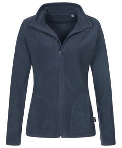 Stedman STE5100 - Polar Fleece Cardigan Active for her Blue Midnight