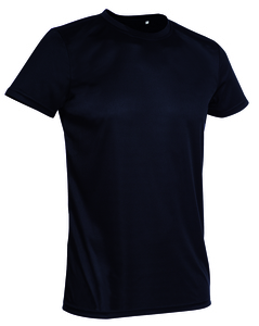 Stedman STE8000 - T-shirt Interlock Active-Dry SS for him Black Opal