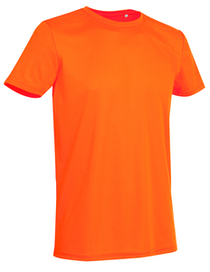 Stedman STE8000 - T-shirt Interlock Active-Dry SS for him Cyber Orange