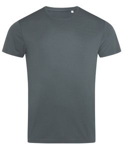 Stedman STE8000 - T-shirt Interlock Active-Dry SS for him Granite Grey