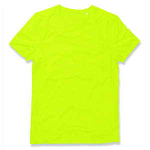 Stedman STE8400 - T-shirt Set-in Mesh Active-Dry SS for him Cyber Yellow