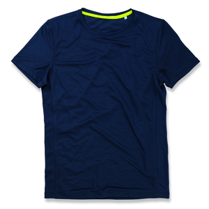 Stedman STE8400 - T-shirt Set-in Mesh Active-Dry SS for him Marina Blue