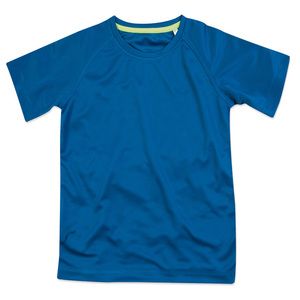 Stedman STE8570 - T-shirt Raglan Mesh Active-Dry SS for kids King Blue