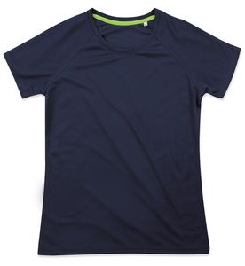 Stedman STE8570 - T-shirt Raglan Mesh Active-Dry SS for kids Marina Blue