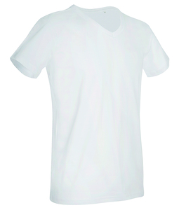 Stedman STE9010 - T-shirt V-neck Ben SS White