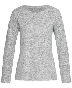 Stedman STE9180 - sweater knit for her Light Grey Melange