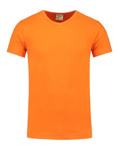 Lemon & Soda LEM1264 - T-shirt V-neck cot/elast SS for him Orange