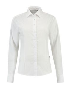 Lemon & Soda LEM3932 - Shirt Poplin Mix LS for her White