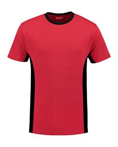 Lemon & Soda LEM4500 - T-shirt Workwear iTee SS Red/BK