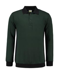 Lemon & Soda LEM4700 - Polosweater Workwear Forest Green/BK