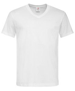 Stedman STE2300 - T-shirt V-Neck Classic-T SS for him White
