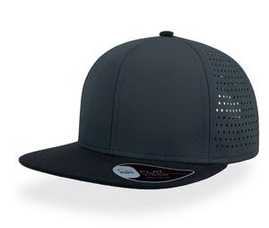 Atlantis AT159 - 6-panel platt visirlock Navy / Black