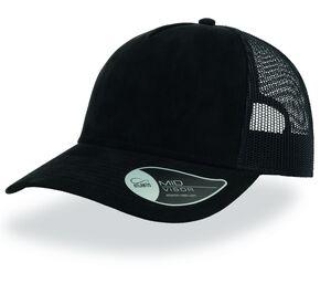 Atlantis AT196 - Casquette style trucker en faux daim