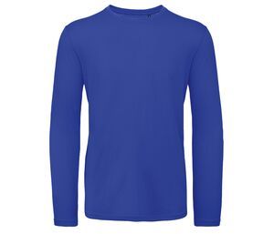 B&C BC070 - Ekologisk bomull herr långärmad T-shirt Cobalt Blue