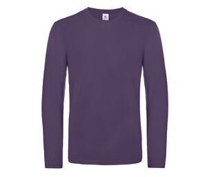 B&C BC07T - Långärmad T-shirt för män Urban Purple