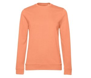 B&C BCW02W - Women's Round Neck Sweatshirt # woman Melon Orange