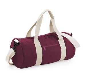 BagBase BG144 - Original Barrel Bag Burgundy / Off White