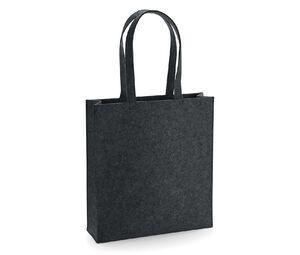 Bag Base BG723 - Felt tote bag Charcoal Melange