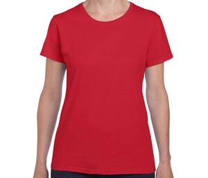 Gildan GN182 - 180-rundad T-shirt för kvinnor Red