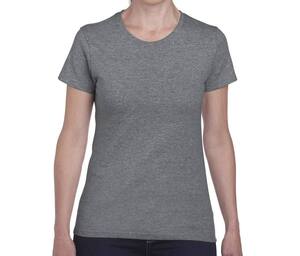 Gildan GN182 - 180-rundad T-shirt för kvinnor Graphite Heather