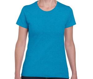 Gildan GN182 - 180-rundad T-shirt för kvinnor Heather Sapphire